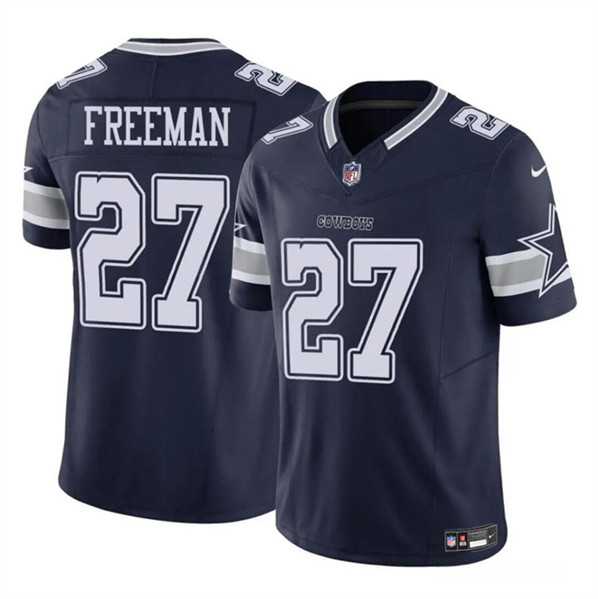 Youth Dallas Cowboys #27 Royce Freeman Navy 2023 F.U.S.E. Vapor Untouchable Limited Stitched Jersey Dzhi->youth nfl jersey->Youth Jersey